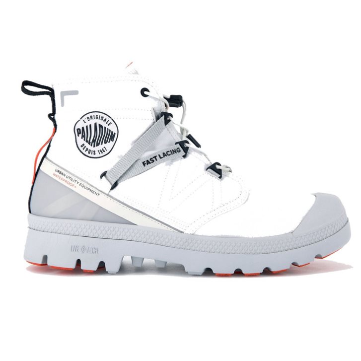 Palladium Pampa Travel Lite+ Waterdichte Laarzen Heren Wit | NL 69BTJMF